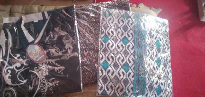 Bswart Batik Hrb026 Kenongo Hem Pendek Padi Pekalongan M L Xl Batik Pria Murah Modern Grosir