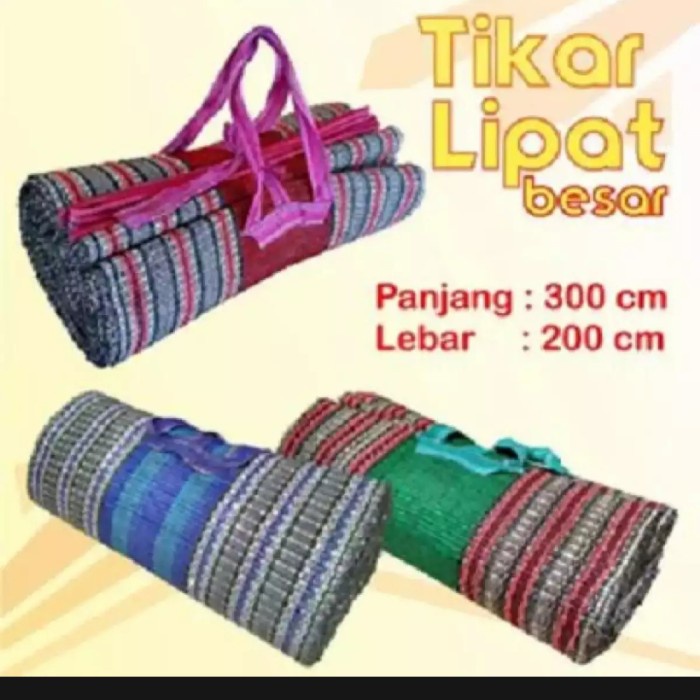 Tikar - Tikar Lipat Piknik 300 X 200