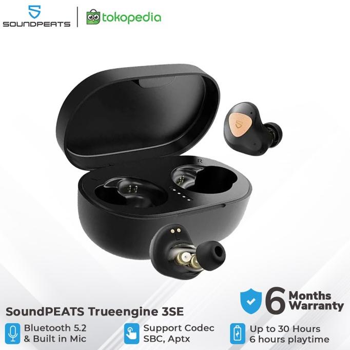 JUALJUAL SoundPEATS Trueengine 3SE TWS Headset Bluetooth aptX True Engine
