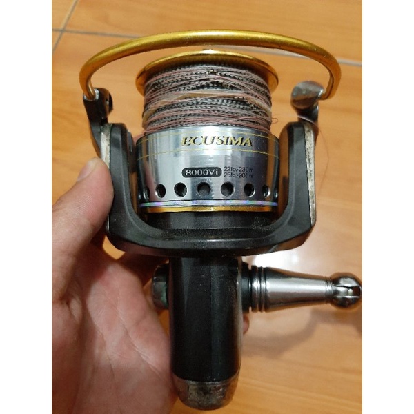 Reel Ryobi Ecusima 8000Second/Ryobi Ecusima 8000 /Reel Pancing Second/Pancing Laut