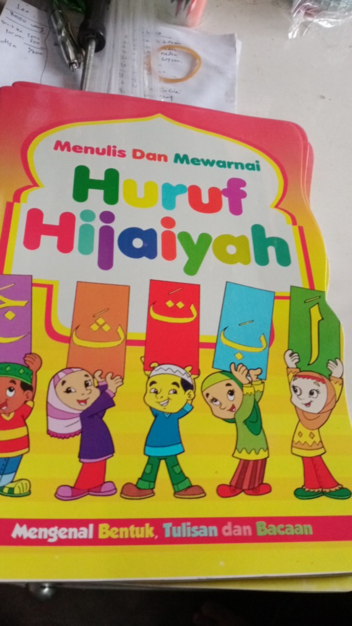 Buku anak menulis dan Mewarnai Huruf Hijaiyah | Shopee