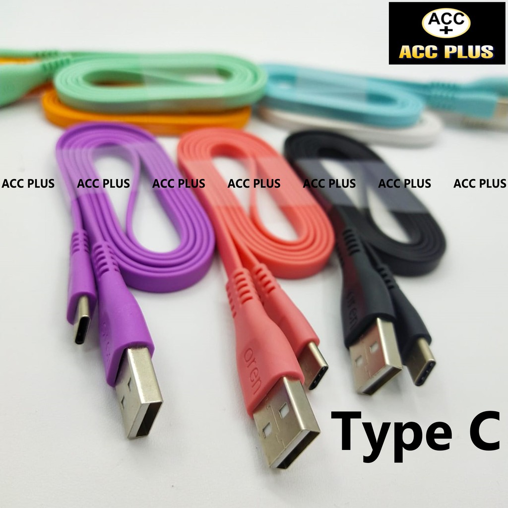 KABEL DATA KABEL CHARGER 2.1A MICRO USB LIGHTNING TYPE C KABEL GEPENG FAST CHARGING GOOD QUALITY