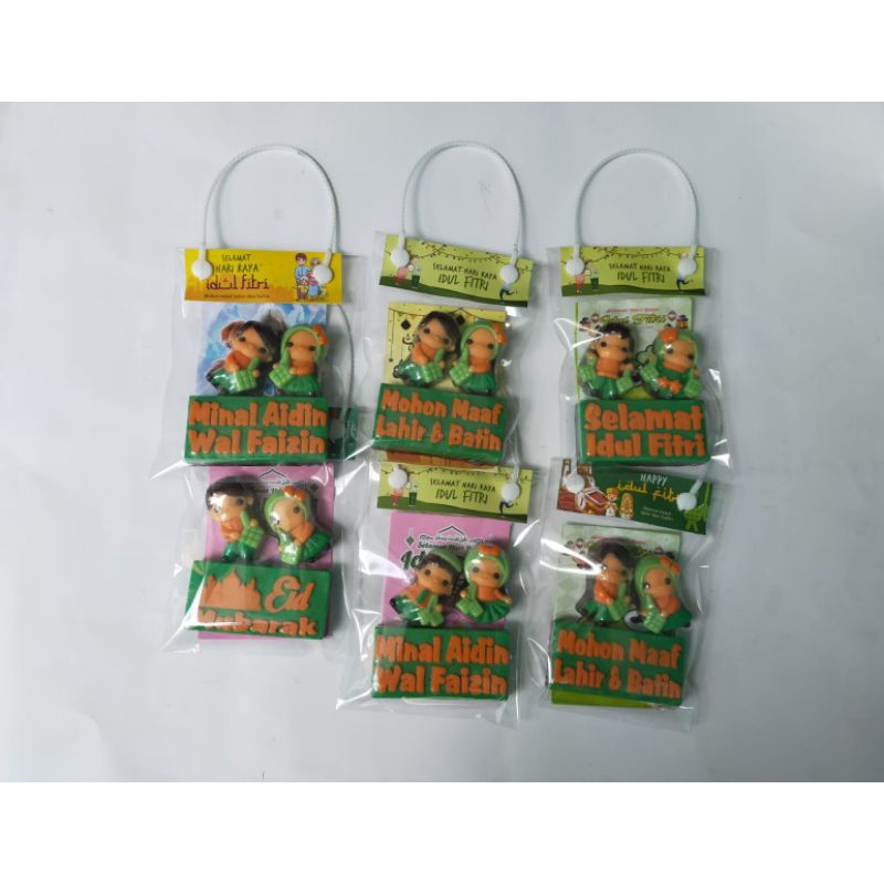 

Cokelat souvenir lebaran lucu