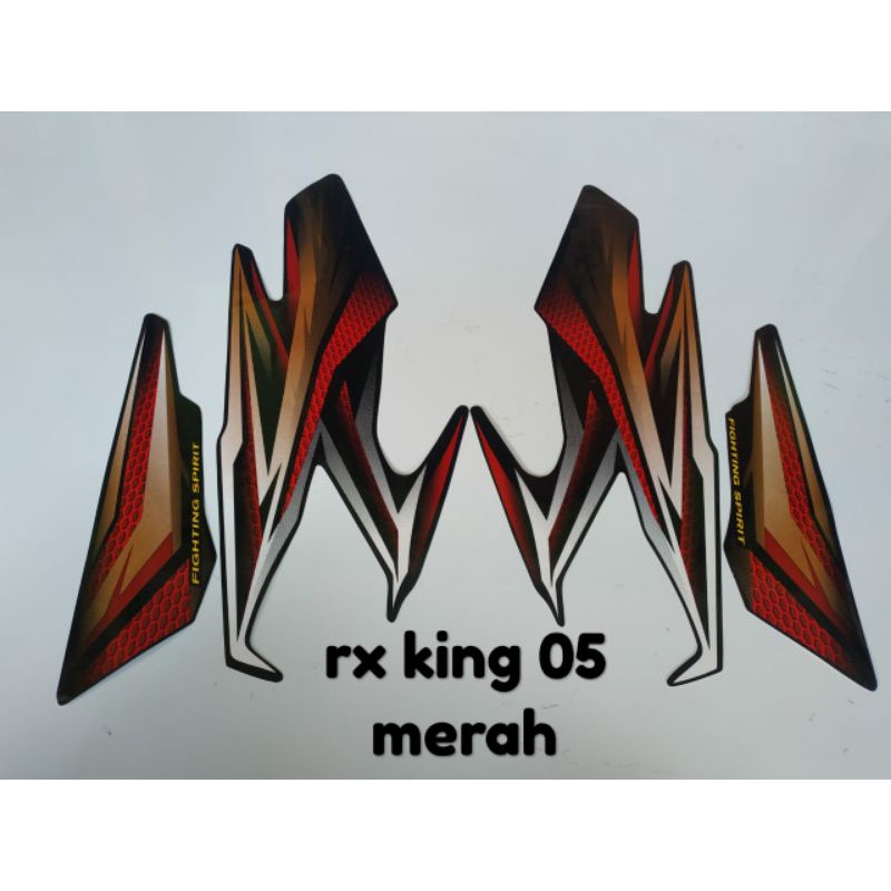 striping RX king 2005 merah, striping rx king 05 merah, COD