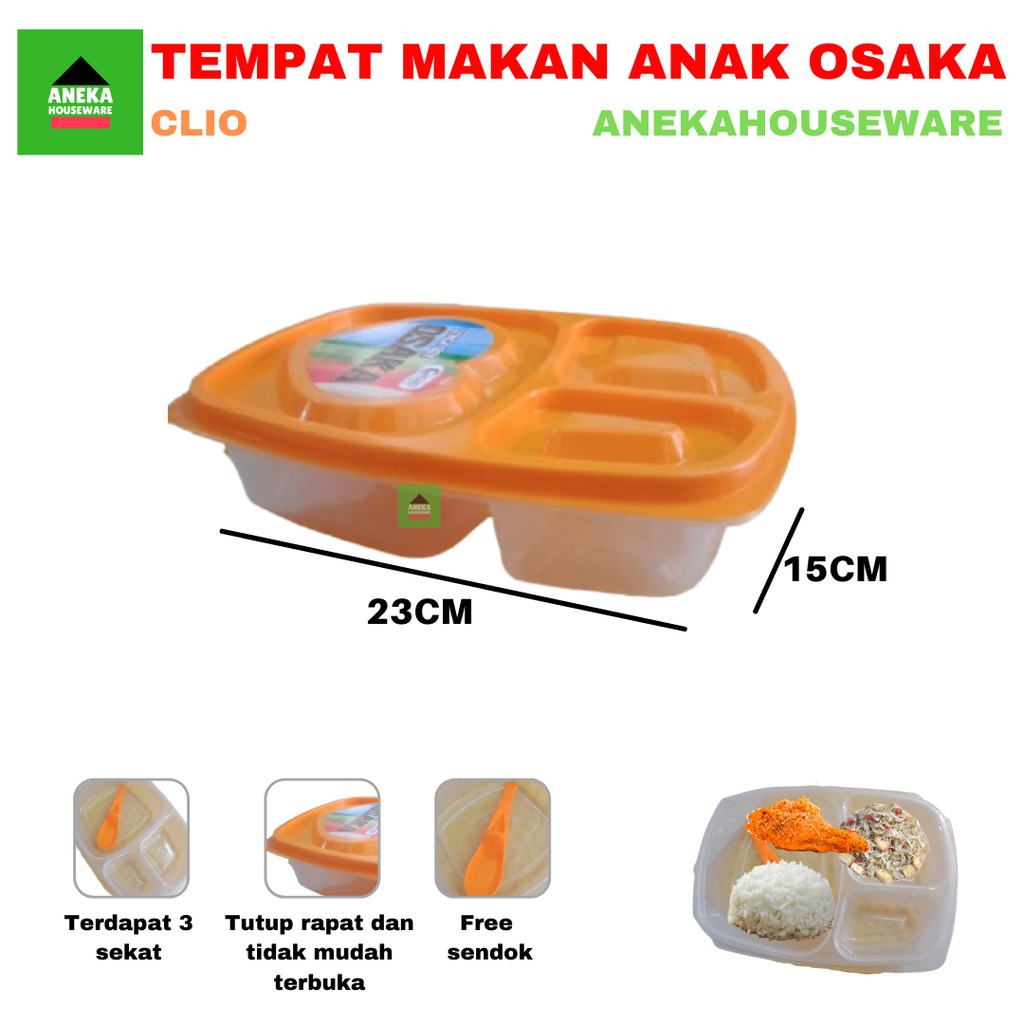 Anekahouseware Lunch box tempat makan  Catering box - Clio Osaka