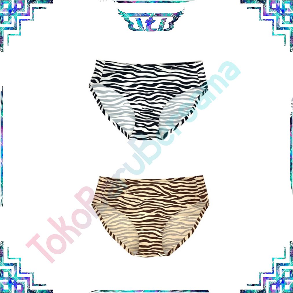 Celana Dalam Wanita Sexy Motif Macan B077