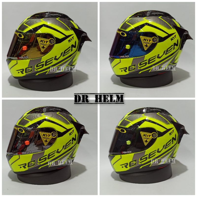 PAKET GANTENG HELM KYT RC7 RC SEVEN full face