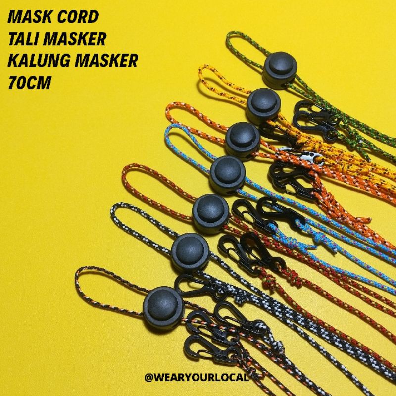 Tali Masker / Mask Cord / Kalung Masker / Adjuster Masker / Original WYL project
