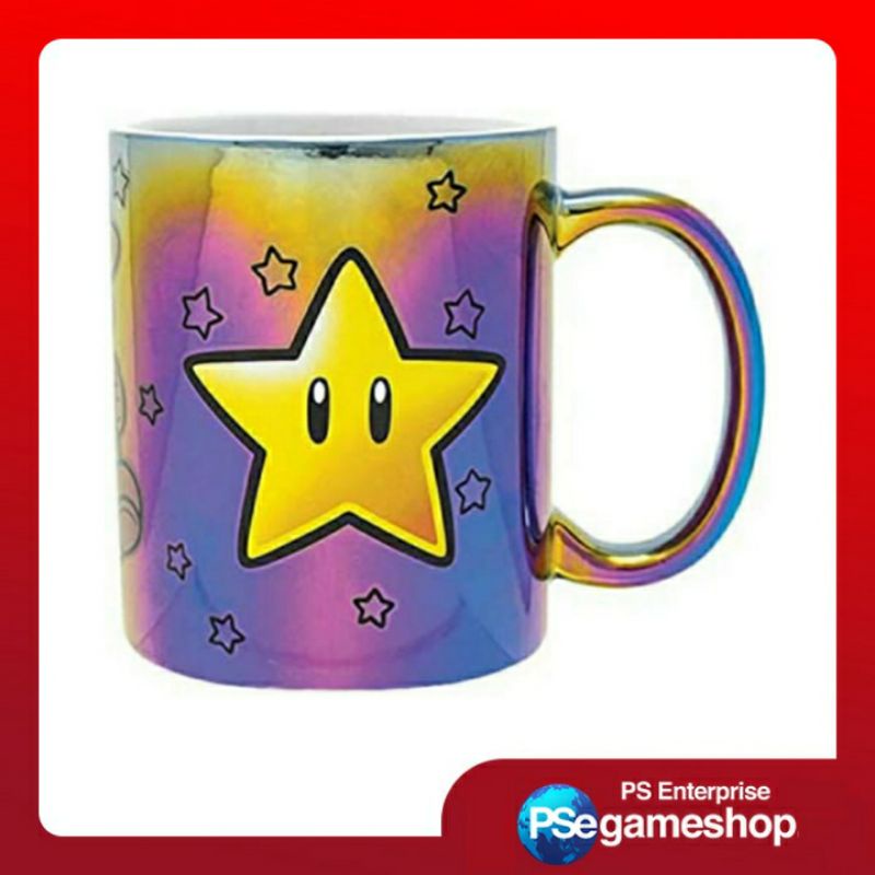 Super Mario Star Power Metallic Mug