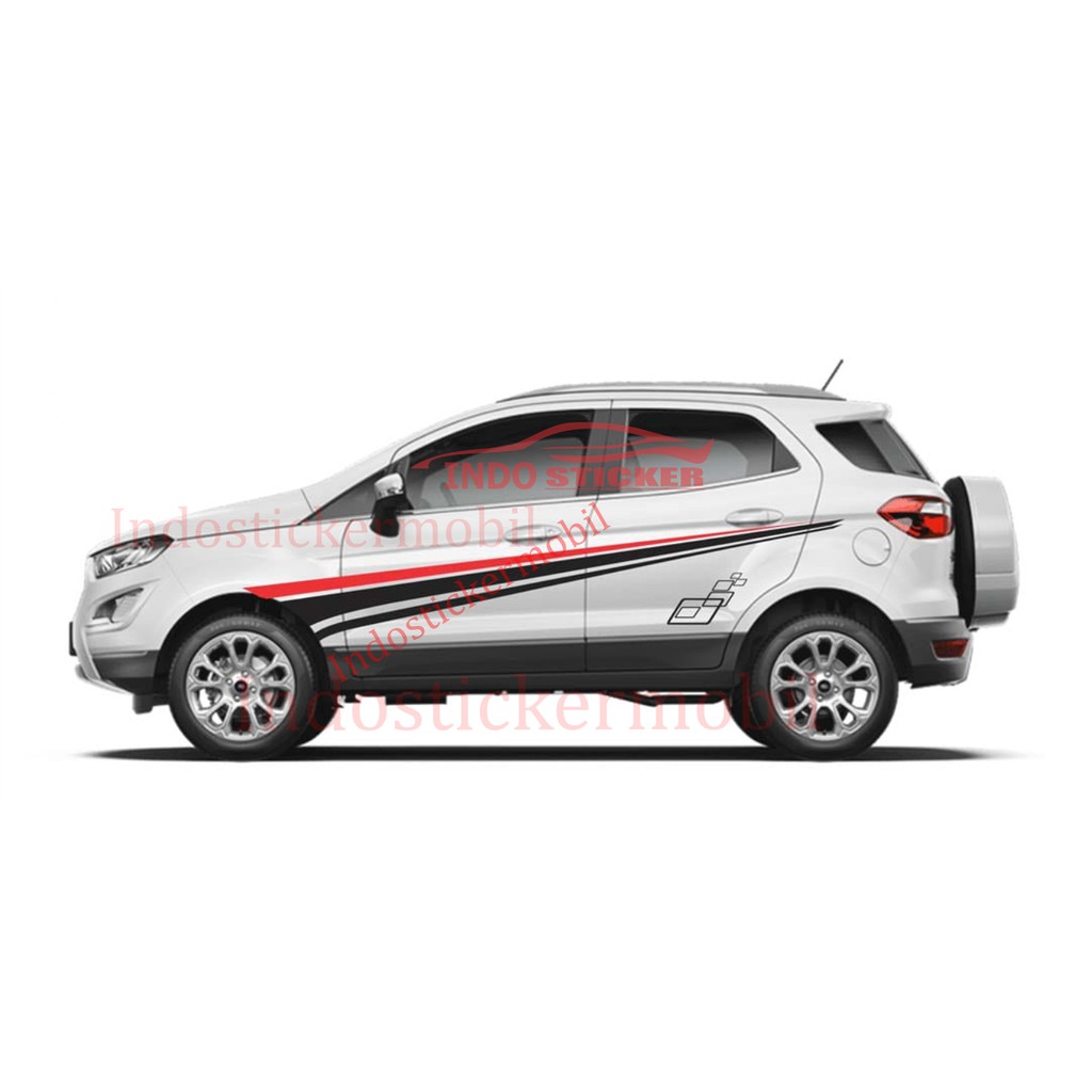 Sticker mobil ecosport cutting stiker mobil ecosport terbaru