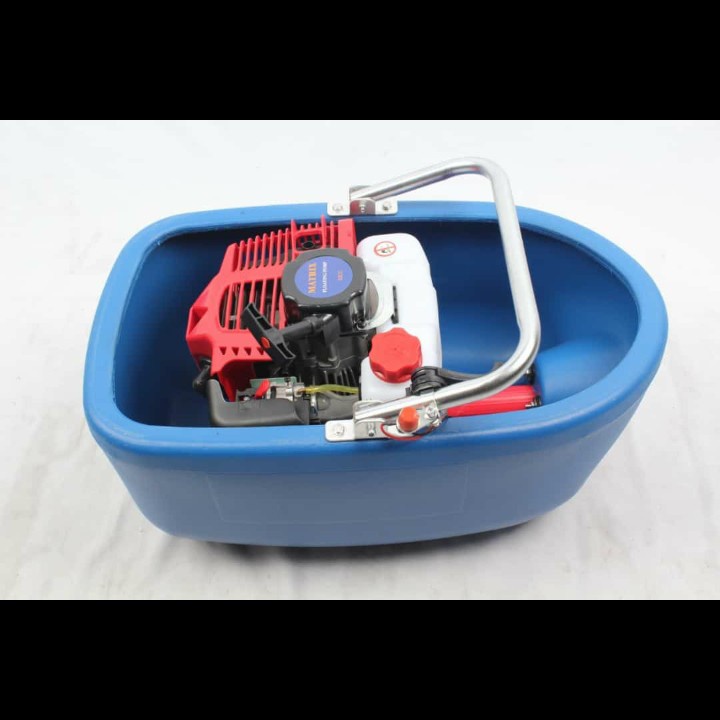 Pompa air apung irigasi sawah kebun Floating water pump