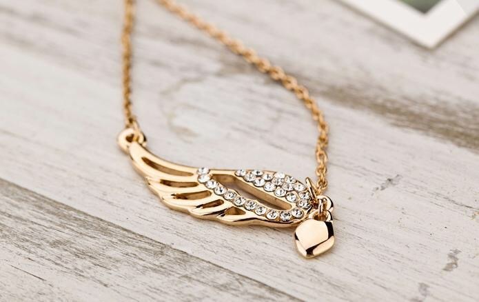 MORYMOSHI K11 Kalung Liontin Wing Fashion Wanita Korea Murah
