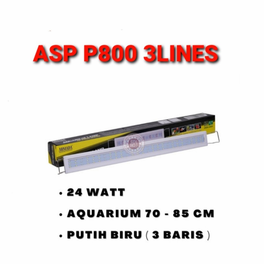 ARMADA AP P800 - Lampu LED Gantung Aquarium Aquascape P 800 70-85 cm