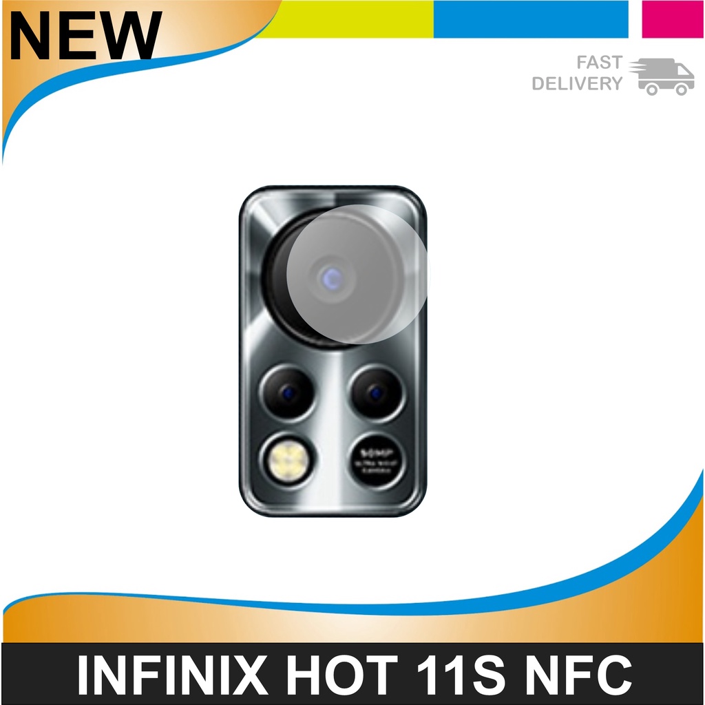 Tempered Glass Kamera Infinix Hot 11s NFC Bening