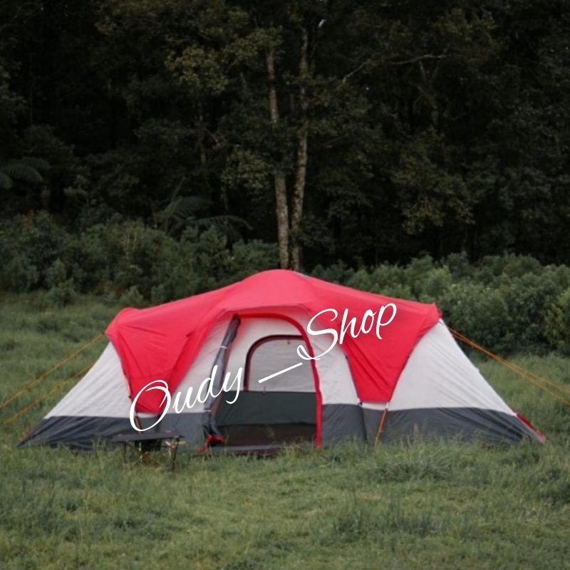 Tenda Dome Camping Keluarga Kapasitas 8-10 Orang Chanodug Family