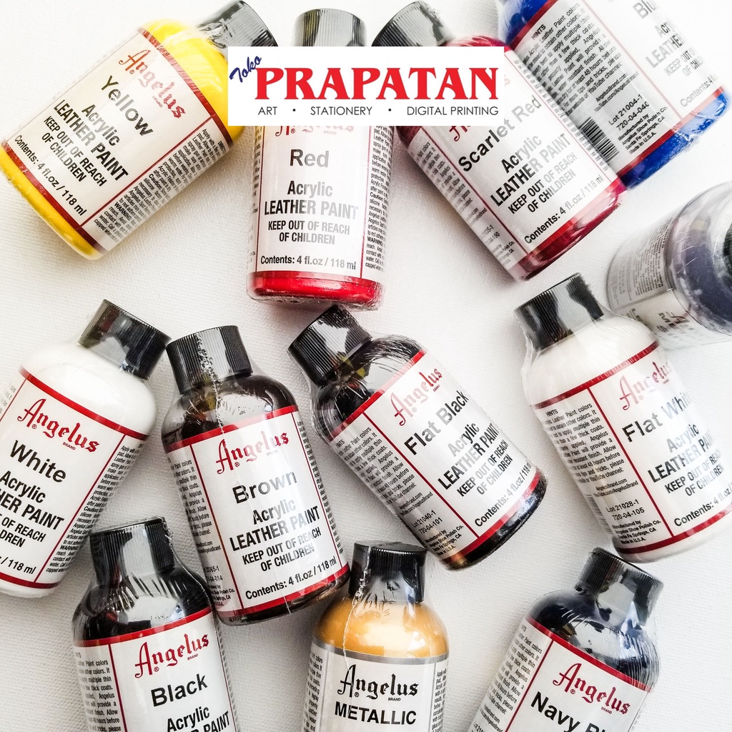 

HJK Angelus Acrylic Leather Paint 4oz 118ml Untuk Berbagai Bahan