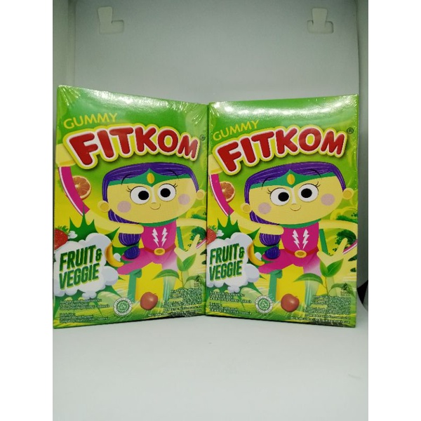 FITKOM GUMMY FRUIT &amp; VEGGIE CHEWABLE TABLET