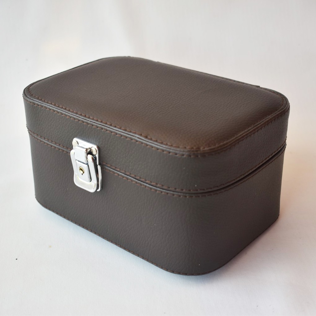 Free Ongkir &amp; Termurah Kotak Tempat Perhiasan / Jewelry Box Dark Brown