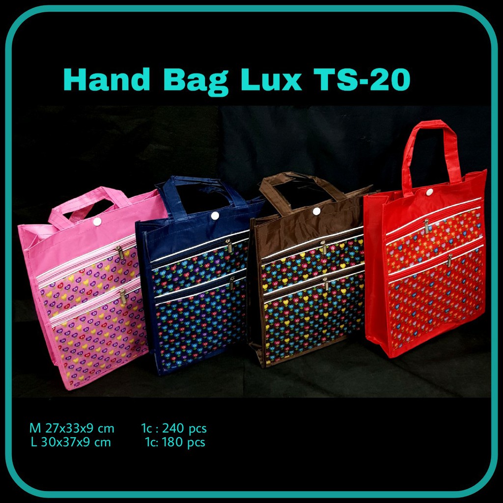 

MJ Hand Bag TESLA TS-20L / Goodie Bag / Tas Serbaguna / Tas Tenteng