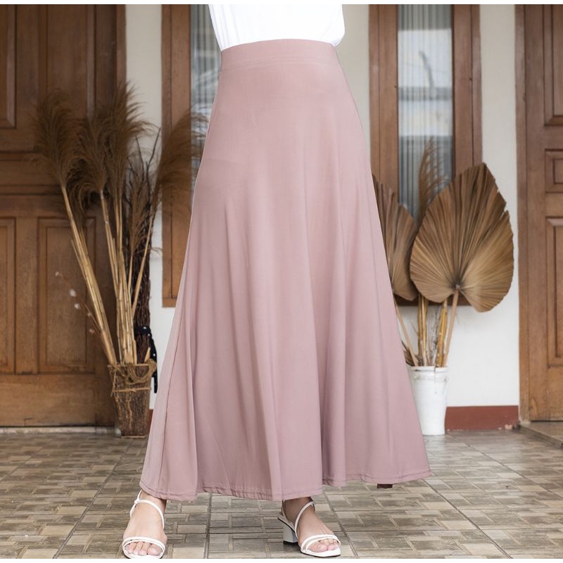 JD rok A Maxi Skirt rok panjang wanita