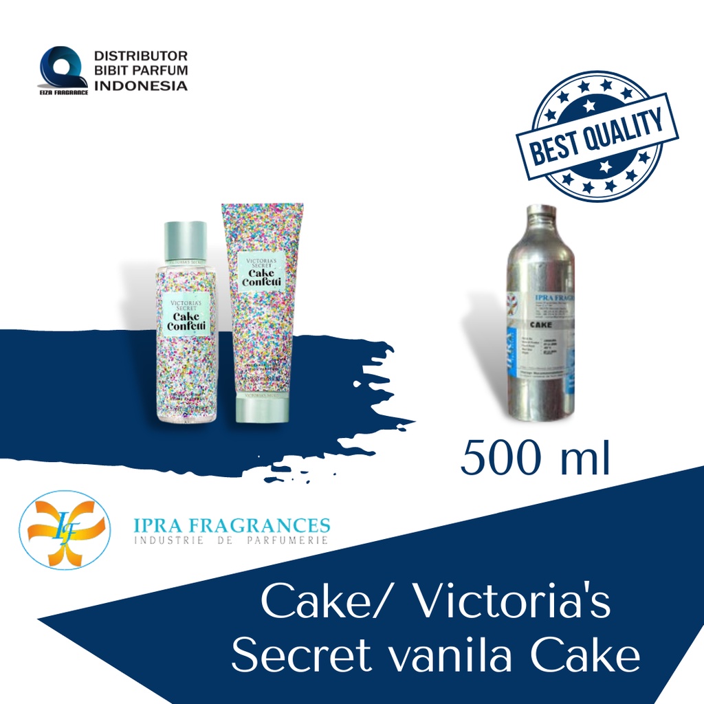 BIBIT PARFUM CAKE/ VICTORIA'S SECRET VANILLA CAKE UKURAN 500 ML IPRA FRAGRANCE