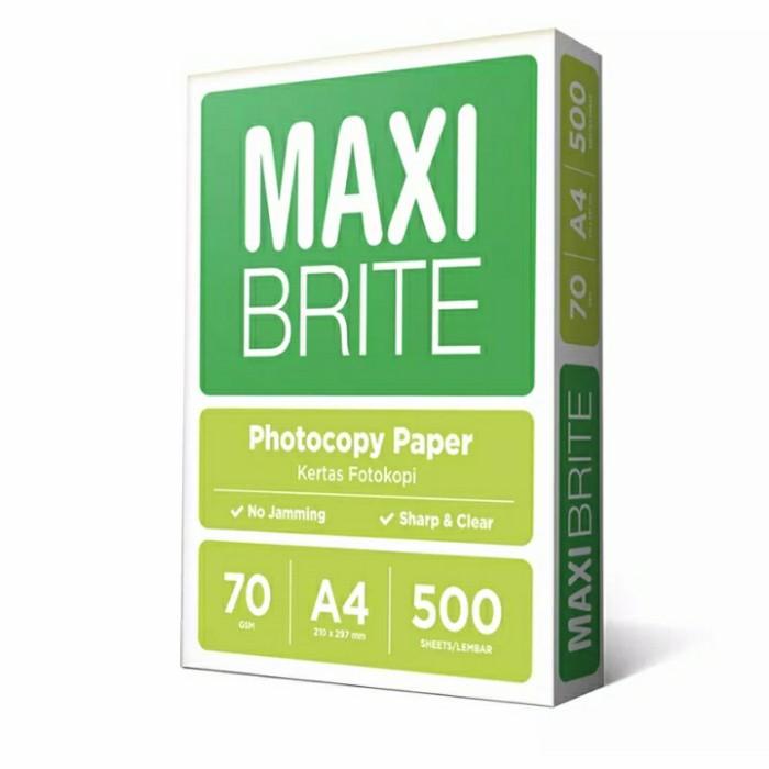 

Kertas A4 70Gr Maxibrite