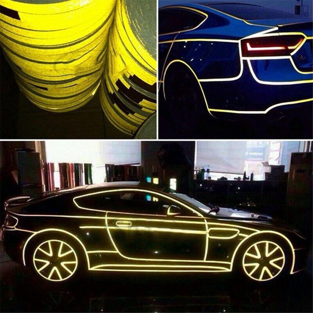 Populer Stiker Reflektif Stiker Motor Mobil Stiker Sepeda Strip Roll