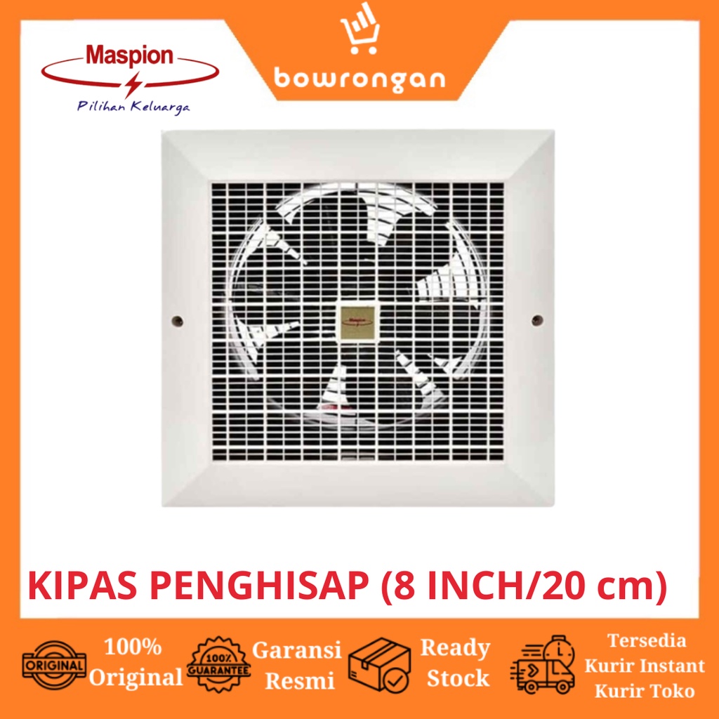 Maspion CEF - 20 CEILING EXHAUST FAN KIPAS PENGHISAP (8 INCH/20 cm)