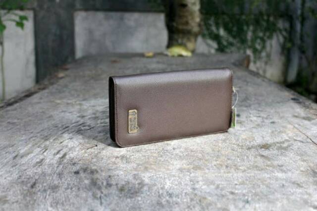 Dompet Ray Vynil Coklat Coffe Rumah Warna