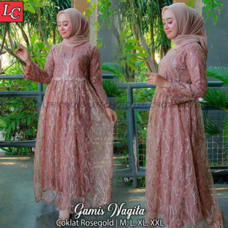 KEBAYA GAMIS LEFI/GAMIS TILLE/GAMIS KONDANGAN