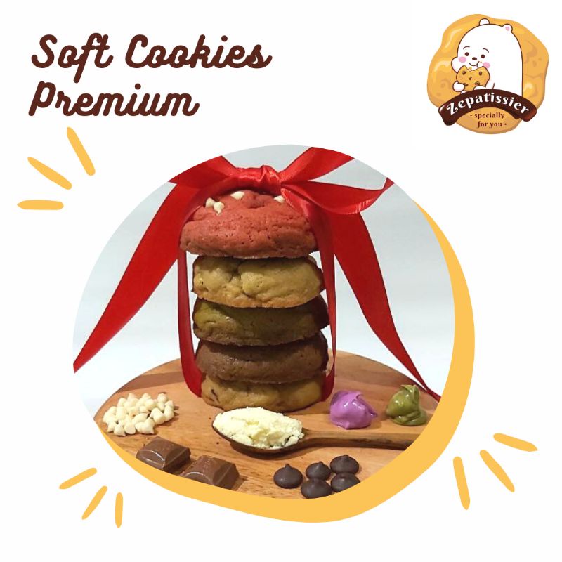 

SOFT COOKIES PREMIUM ISI NUTELLA