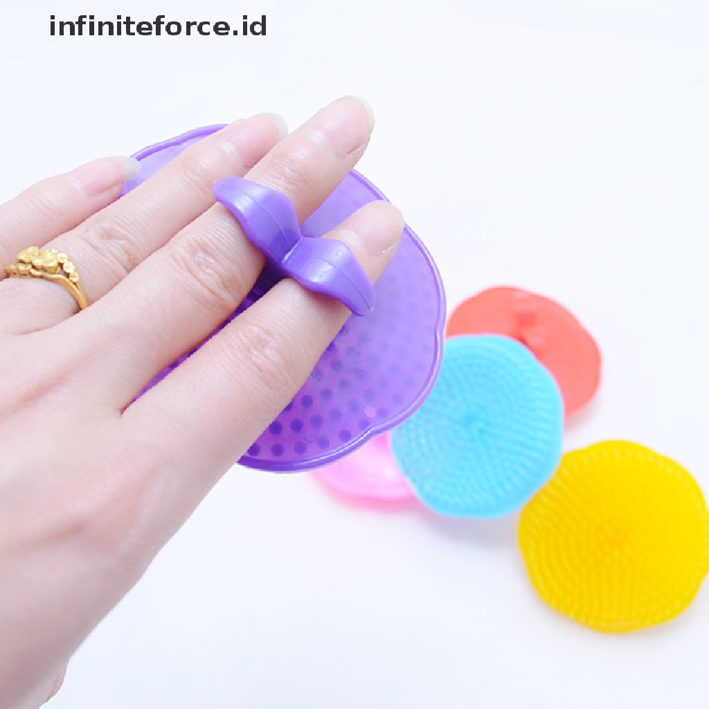 (Infiniteforce.Id) Sisir Pijat Kepala Bahan Plastik Untuk Mandi