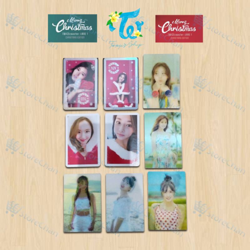 [READY] PHOTOCARD TWICE CHRISTMAS EDITION DAN HOLOGRAM PHOTOCARD TWICE