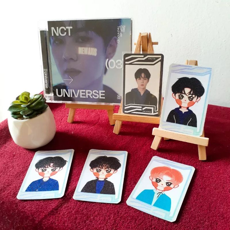 NCT CHIBI SPECIAL UNIVERSE CARD(SUC) GLITTER PHOTOCARD