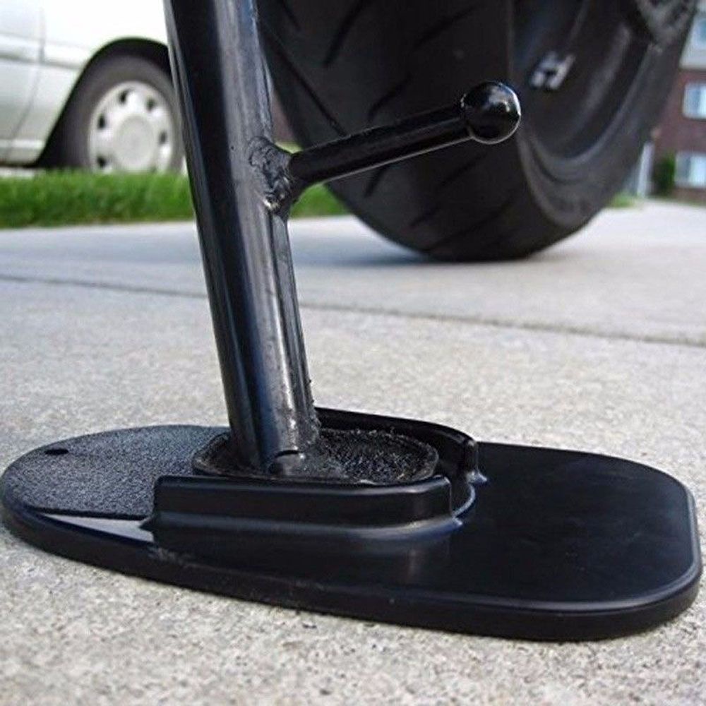 QUINTON Universal Stand Plastic Motorcycle Accessories Motorcycle kickstand Pad Extension Foot Pad Support Non-slip Plate Base Plate Kickstand/Multicolor