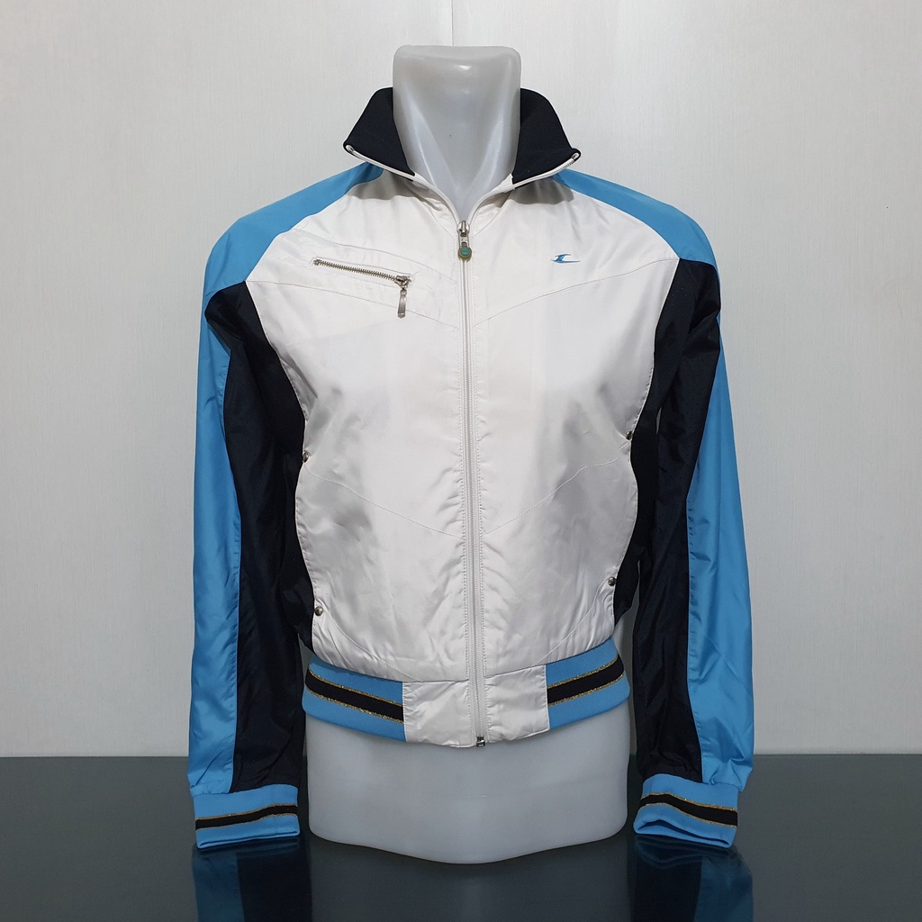 Jaket Track Olahraga Wanita LECAF - Size S - Lebar Dada 52 cm - Original 100%