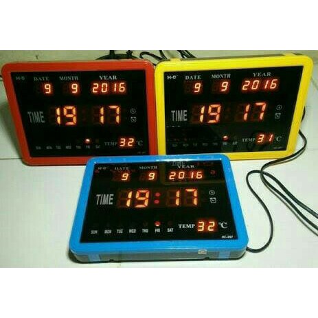 JAM MEJA DIGITAL LED HC-007