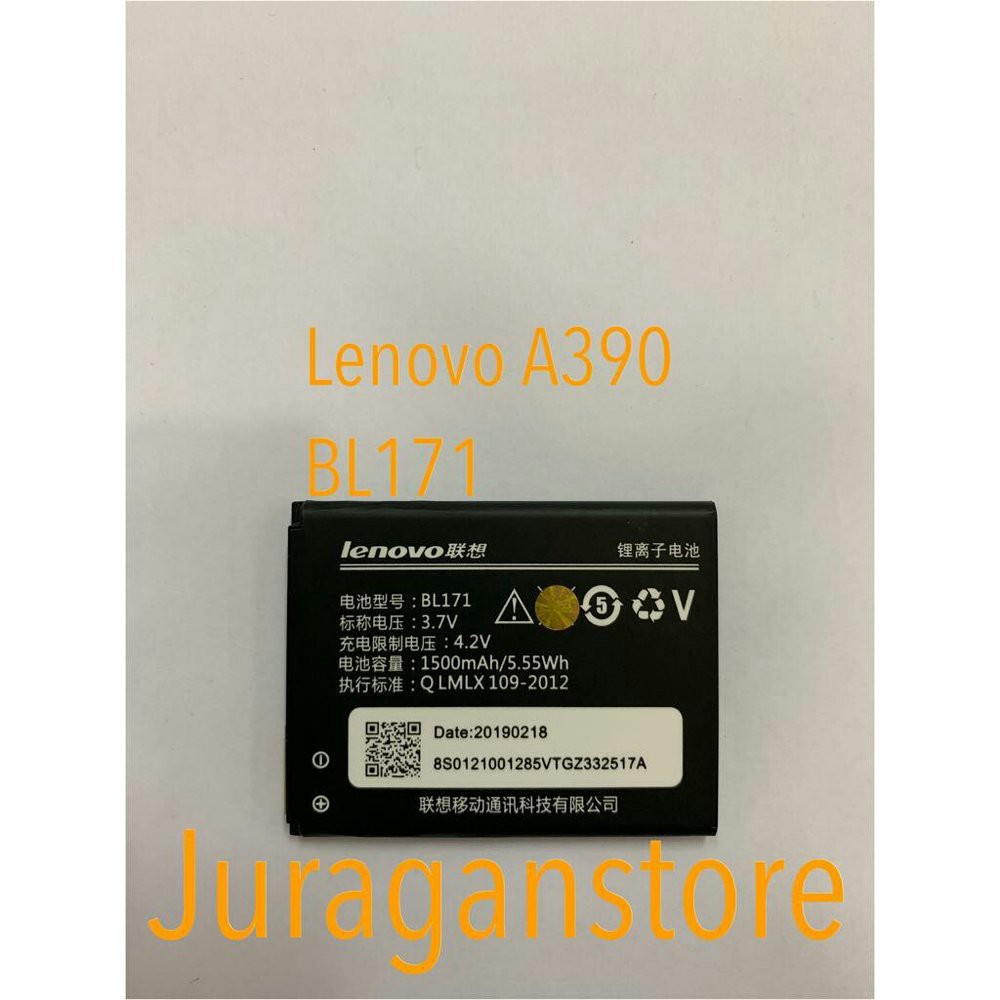 BATERAI BATRE LENOVO A390 BL-171 ORIGINAL