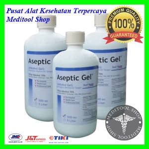 Refill Aseptic Gel Antiseptic Antiseptik 500ml hand scrub Onemed