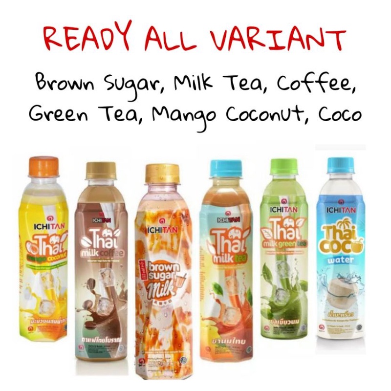 

Ichitan Thai Milk 300 ml All Varian