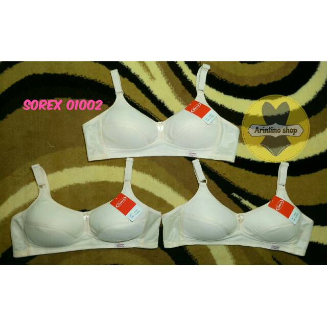 Bh Bra Sorex 01002 (Cup Sedang) Tanpa Busa Tanpa Kawat |jcx