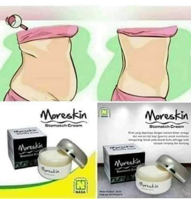 Moreskin Stomatch Cream nasa