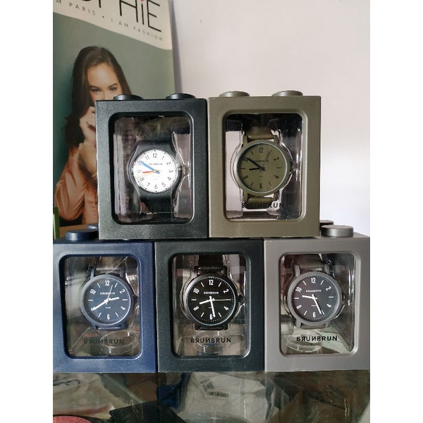READY JAM TANGAN NATHAN NARA BRUNBRUN PARIS