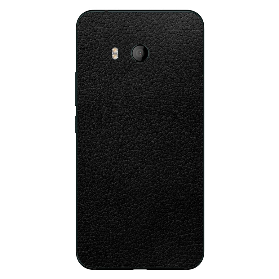 9Skin - Premium Skin Protector Case HTC U11 - 3M Black Leather