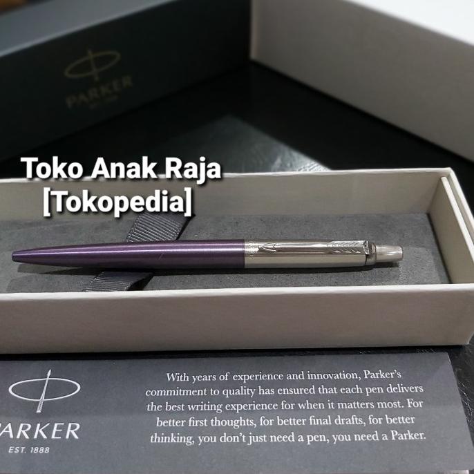 

Pen Parker Jotter CandyViolette Ballpoint - Full Stainless Body