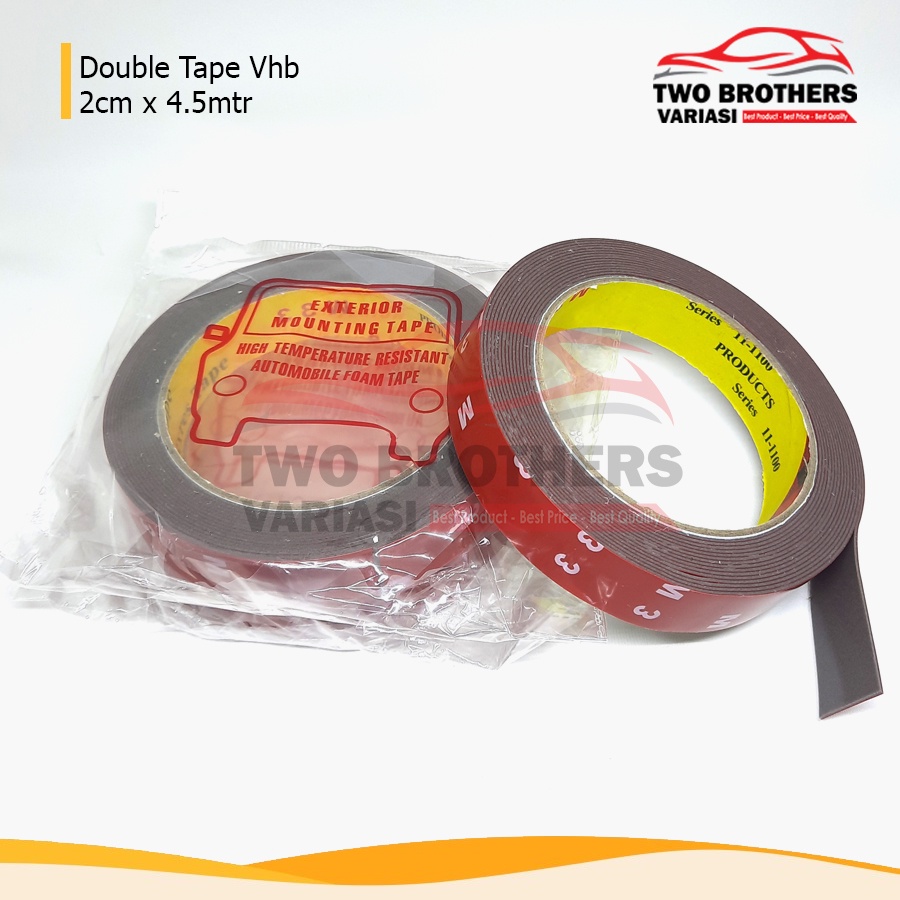 Double Tape VHB Tape  2cm x 4.5mtr serupa 3M