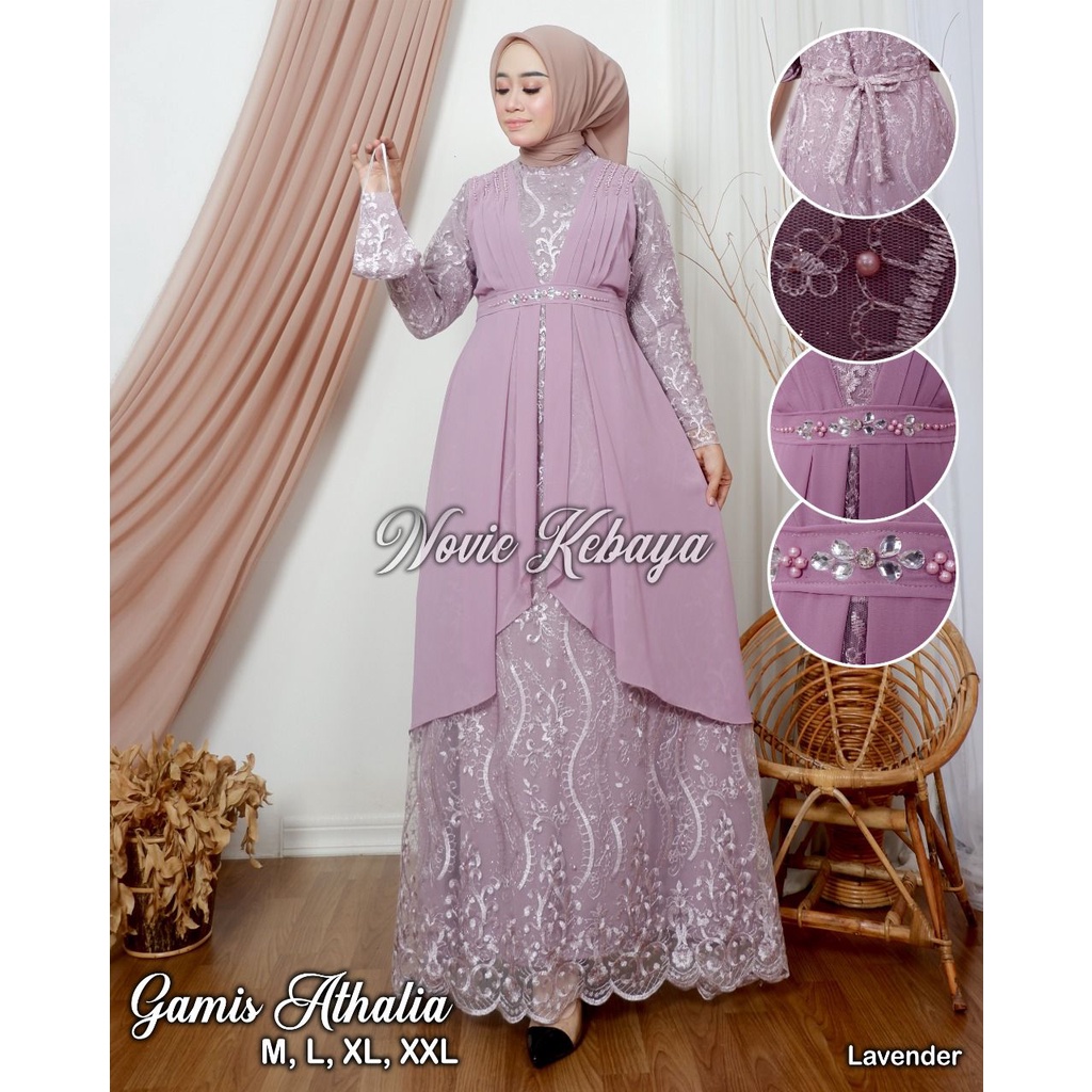 Gamis Athalia by Novi Kebaya