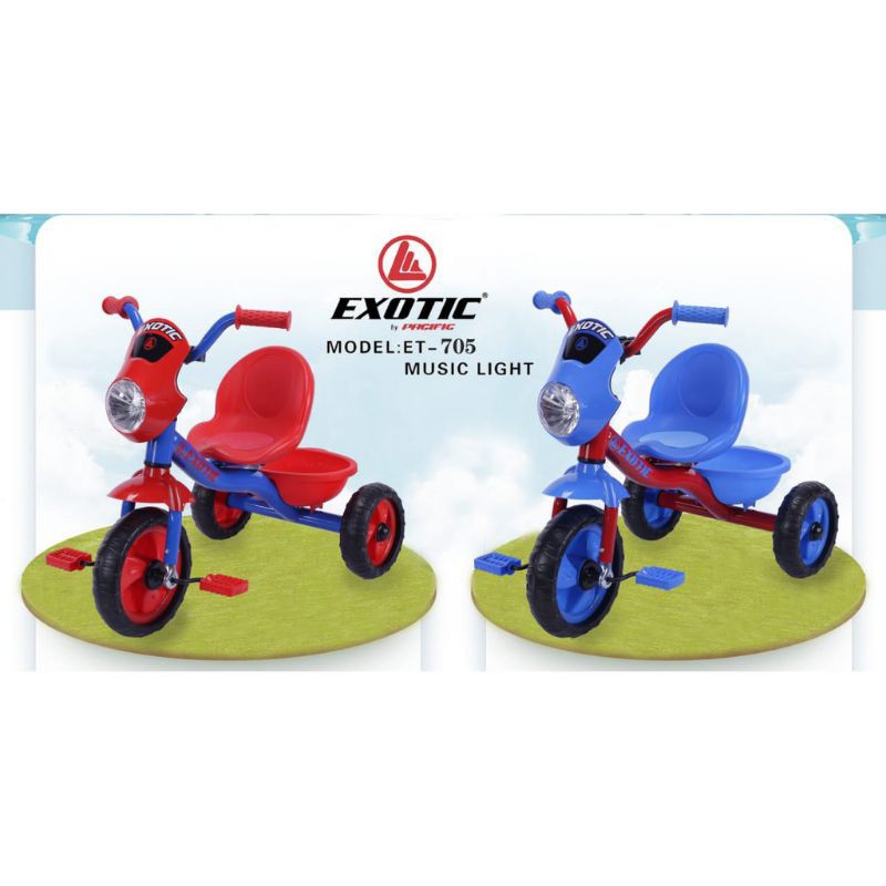 Sepeda Anak Roda 3 Exotic ET-705
