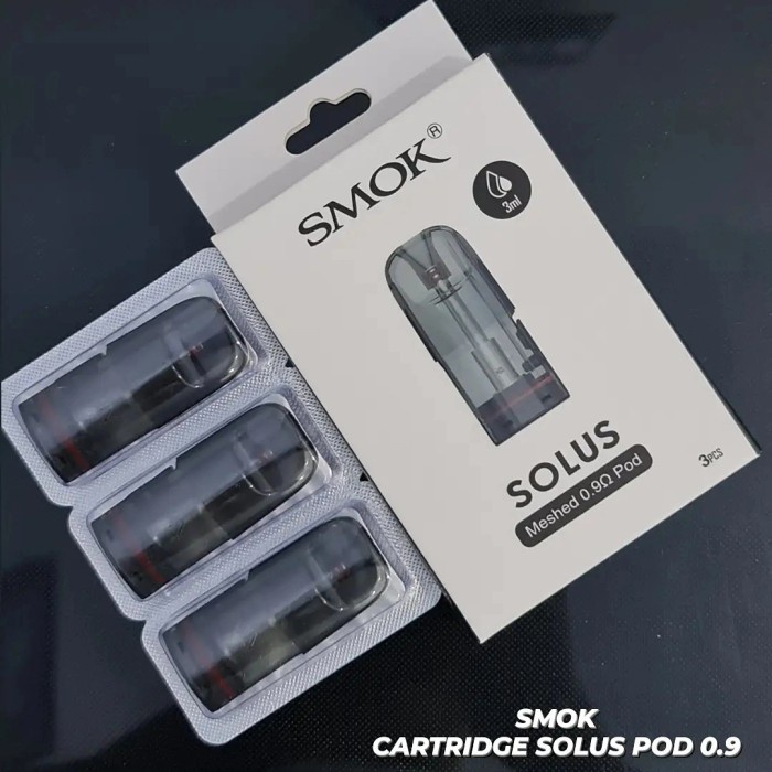 CARTRIDGE SOLUS POD KIT 0.9 / KATRID SOLUS VERSI SATU