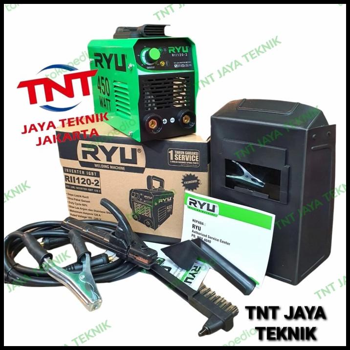 Mesin Las Inverter Ryu Rii 450Watt / Trafo Las 450 Watt Ryu 120 Ampere